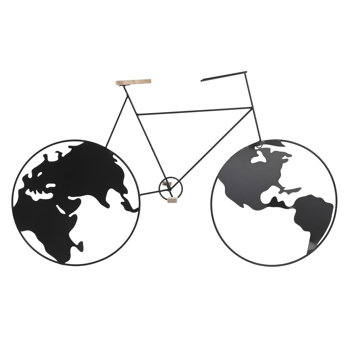 Väggdekoration DKD Home Decor Cykel Metall (74 x 10 x 43.5 cm) (74 x 10 x 43,5 cm) - 4