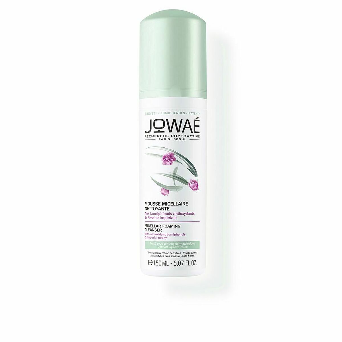 Rengöringsskum Jowaé Micellar 150 ml Micellärt