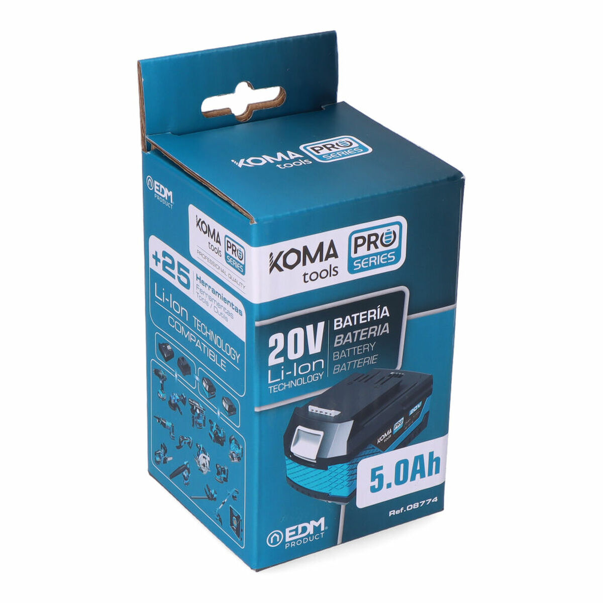 Laddningsbart lithiumbatteri Koma Tools Pro Series - 4