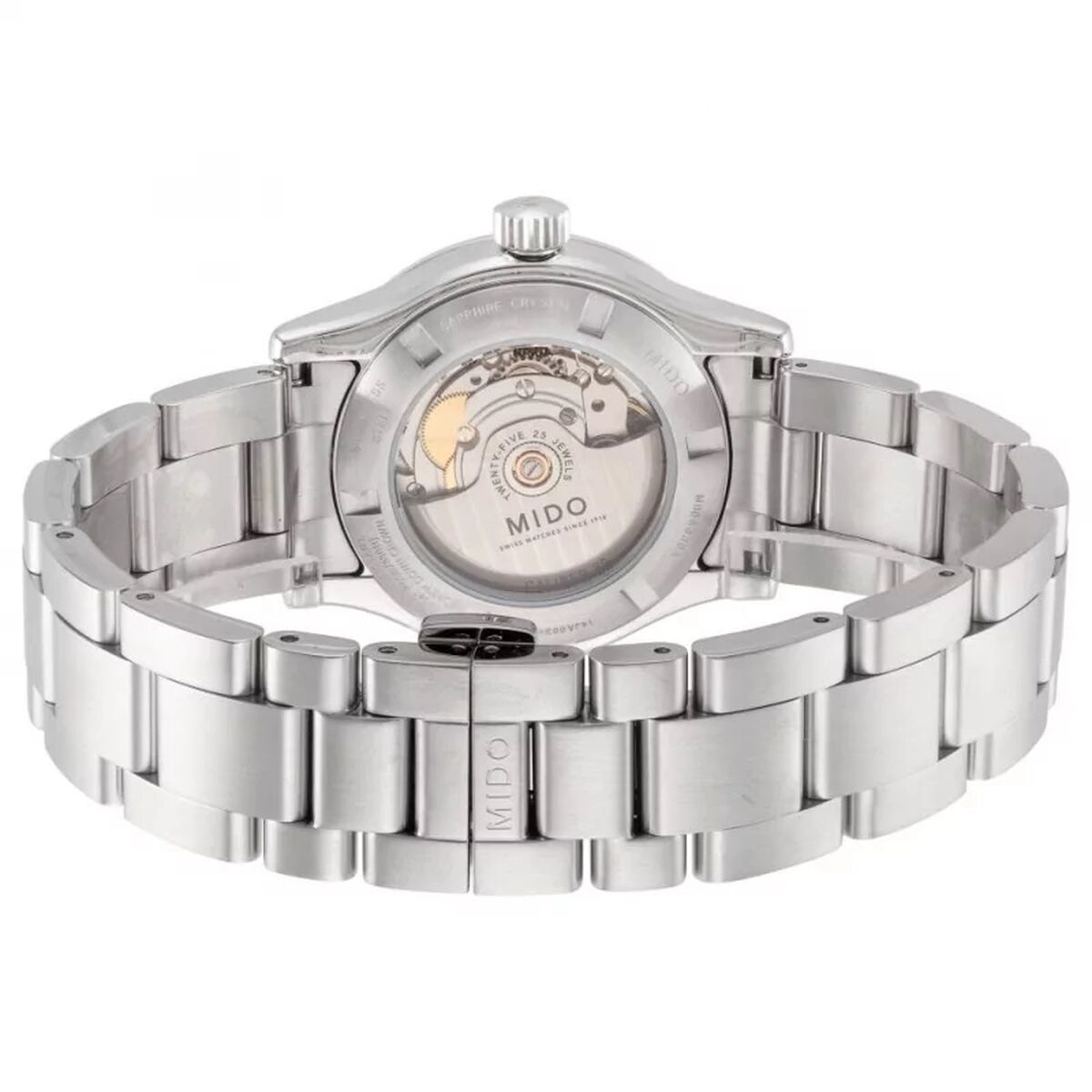 Herrklocka Mido MIDO-M0058301105100 Svart Silvrig (Ø 38 mm) - 2