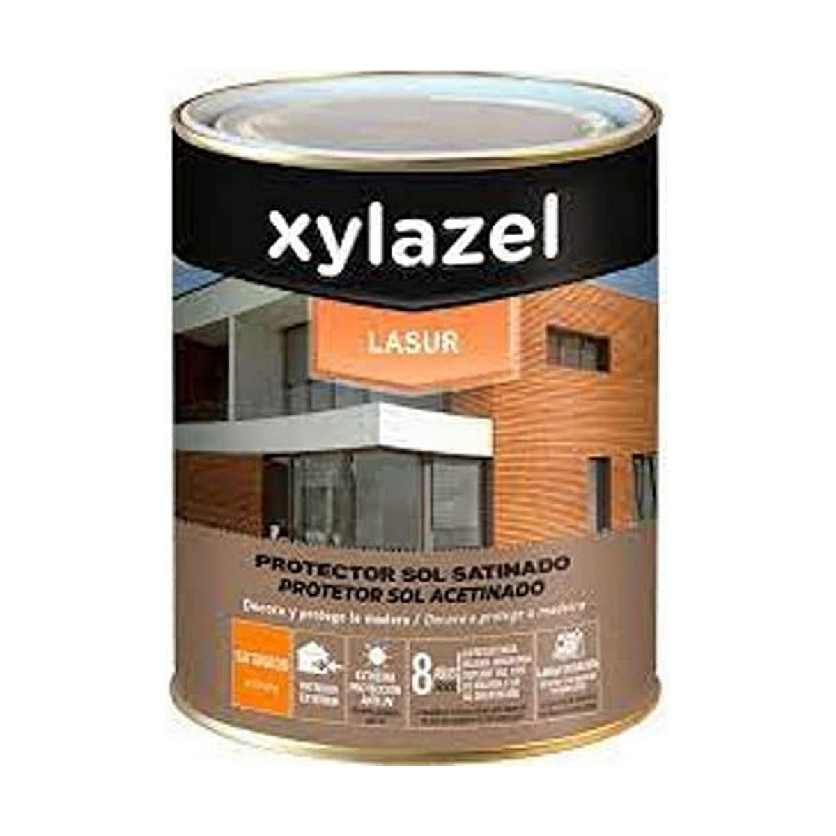 Lasur Xylazel Lasur Satinfinish Solskydd