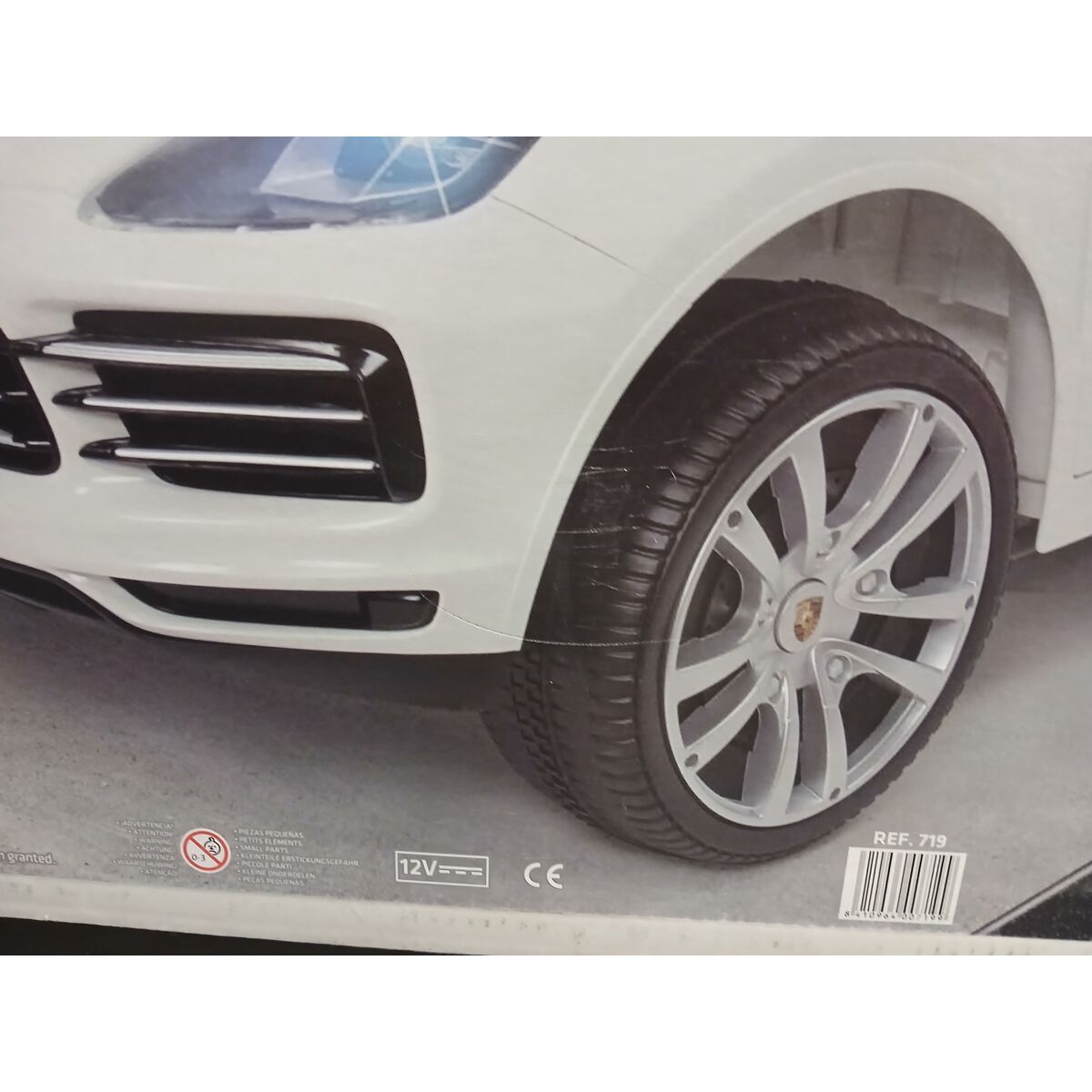 Elektrisk bil för barn Injusa 719 Vit 12V (134 x 81,5 x 58 cm) - 18