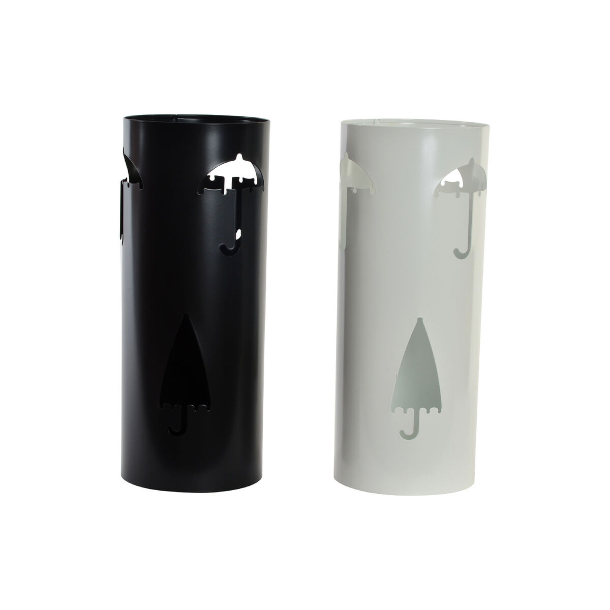 Paraplyställ DKD Home Decor 19 x 47 cm Vit Svart Stål Paraply 19 x 19 x 47 cm (2 antal) - 4