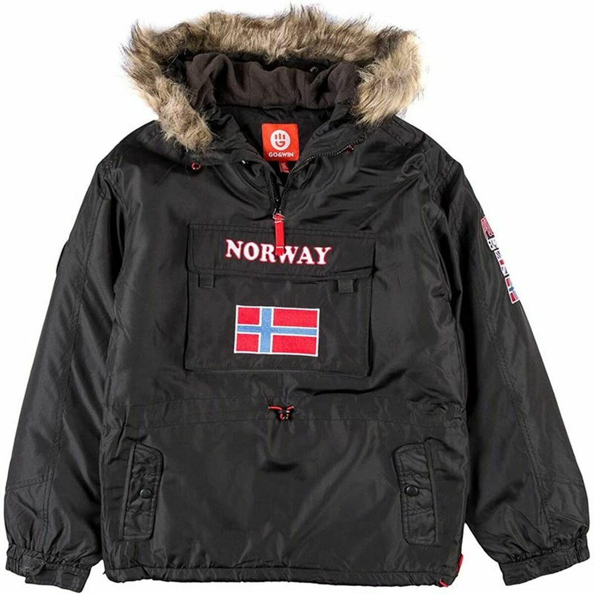 Parkas Unisex Go & Win Noreg Svart Barn - 4