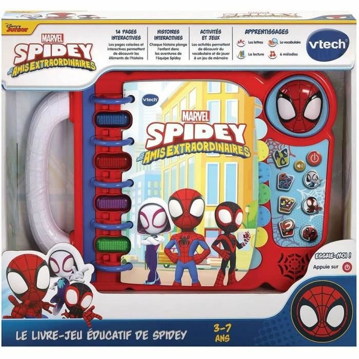 Interaktiv barnbok Vtech Spidey - 2