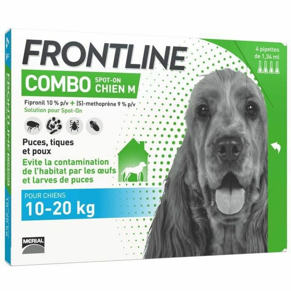 Pipett för hundar Frontline Combo 10-20 Kg 4 antal - 2