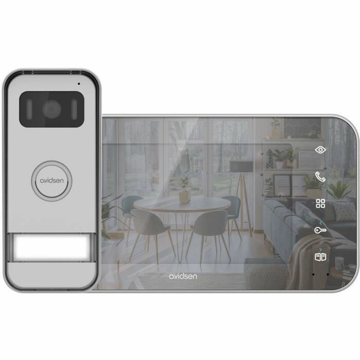 Smart interntelefon med video Avidsen Maya Grå - 2