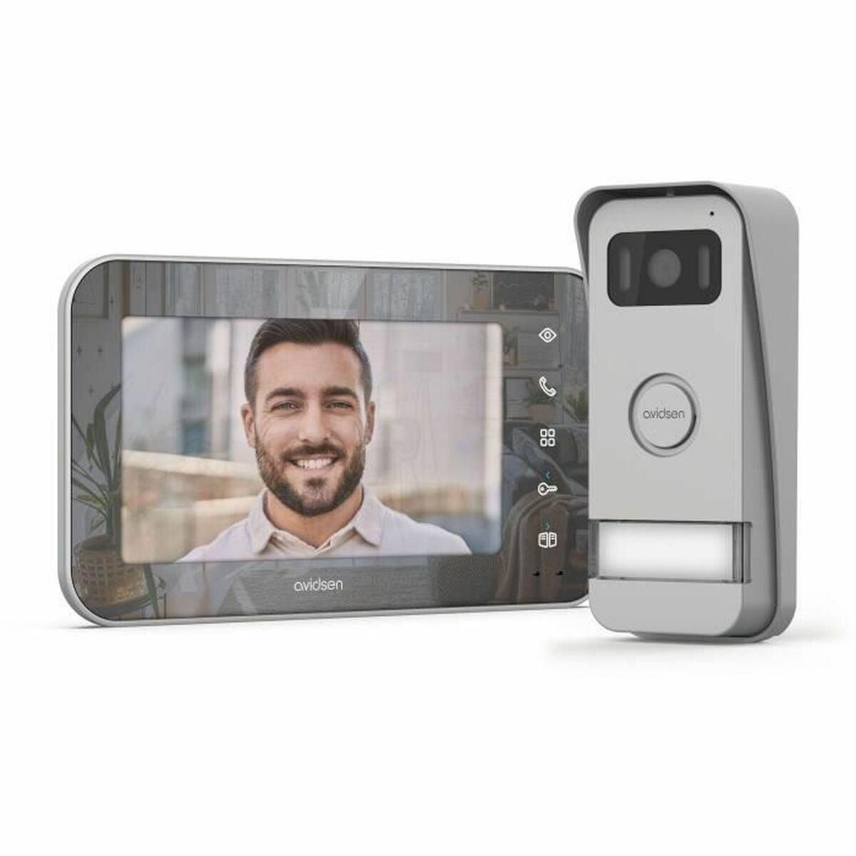 Smart interntelefon med video Avidsen Maya Grå