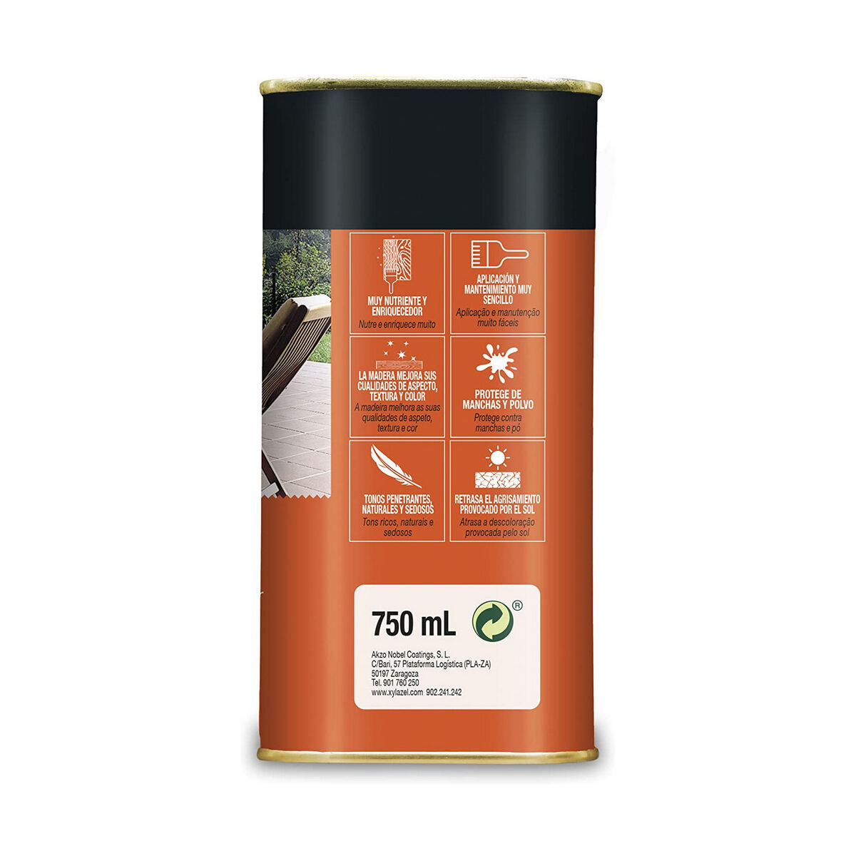 Teakolja Xylazel Classic Honung 750 ml Matt - 2