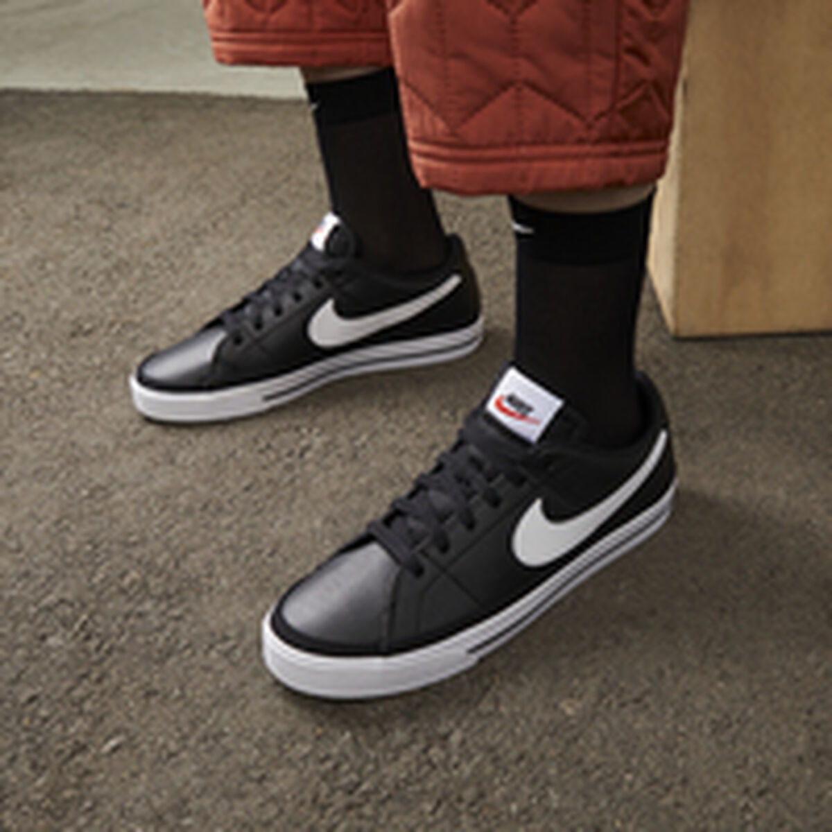 Sportskor Casual Dam Nike Court Legacy Next Nature Svart - 9