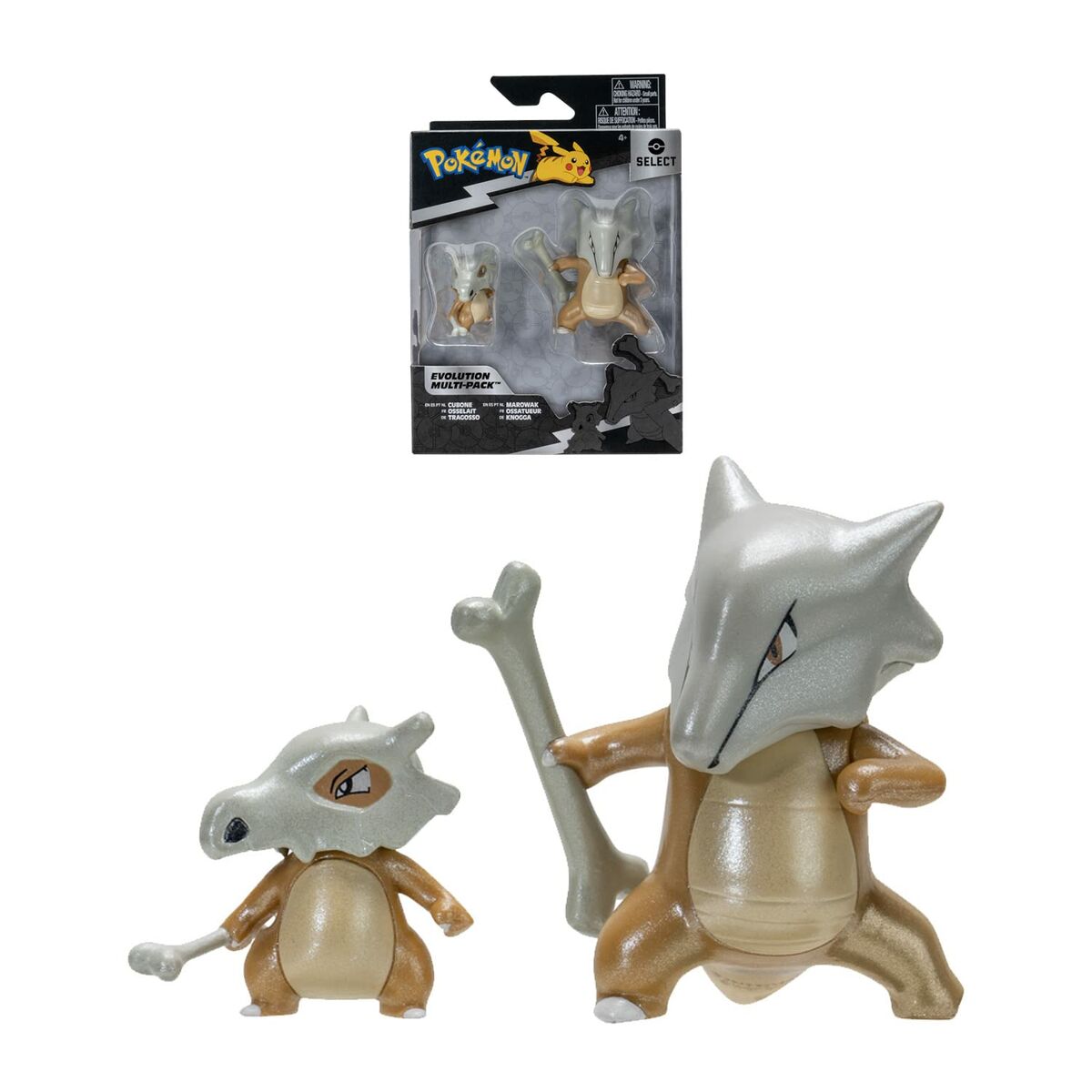 Actionfigurer Pokémon Evolution Pack - Cubone & Marowak