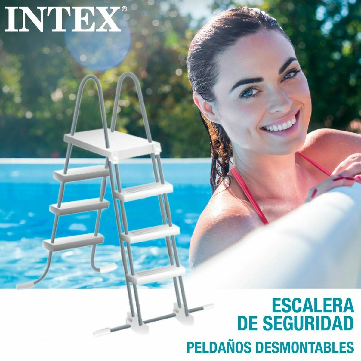 Bollhav Intex 8.418 l Rektangulär 400 x 200 x 122 cm - 4