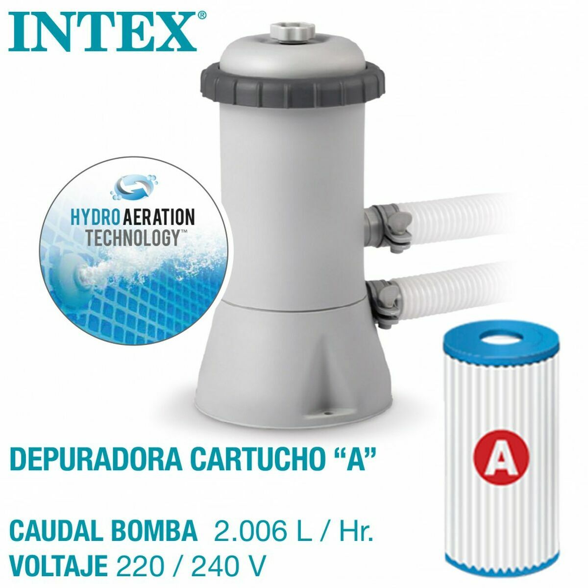 Bollhav Intex 8.418 l Rektangulär 400 x 200 x 122 cm - 3