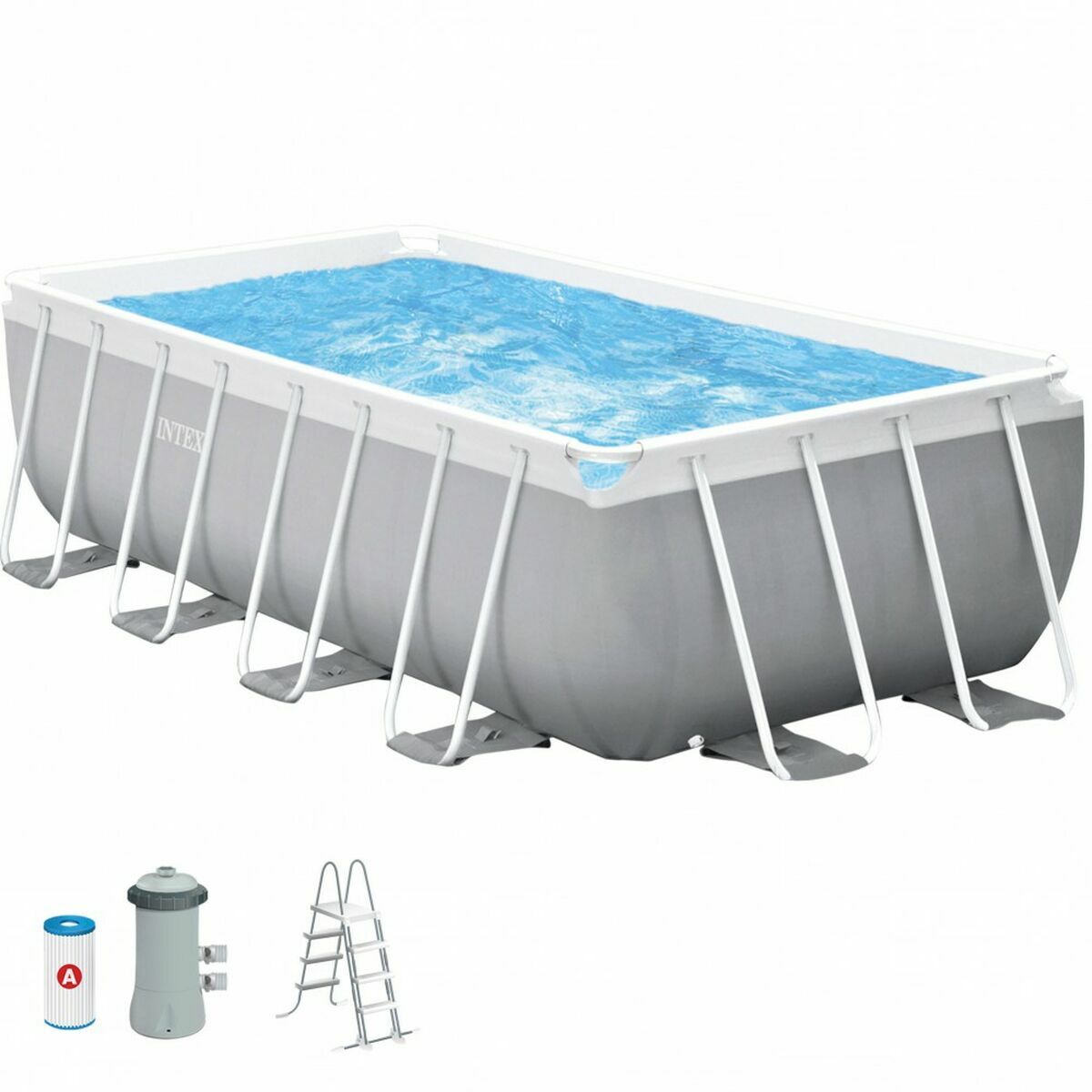 Bollhav Intex 8.418 l Rektangulär 400 x 200 x 122 cm - 7