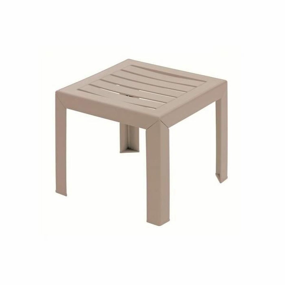 Sidobord Grosfillex Miami Brun 40 x 40 x 38 cm