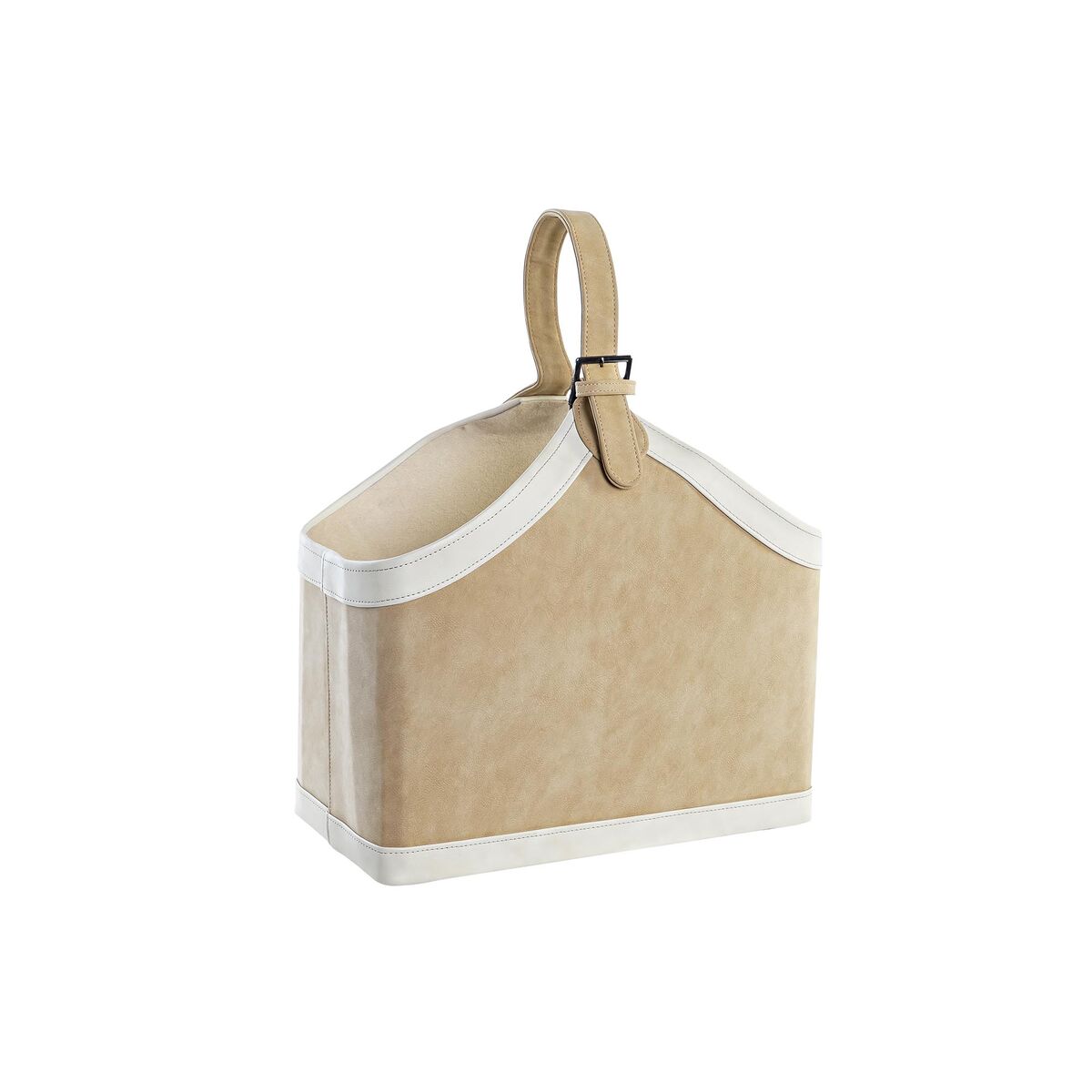 Tidningsställ DKD Home Decor Kamel Kräm Polyuretan (40 x 19 x 50 cm) - 4