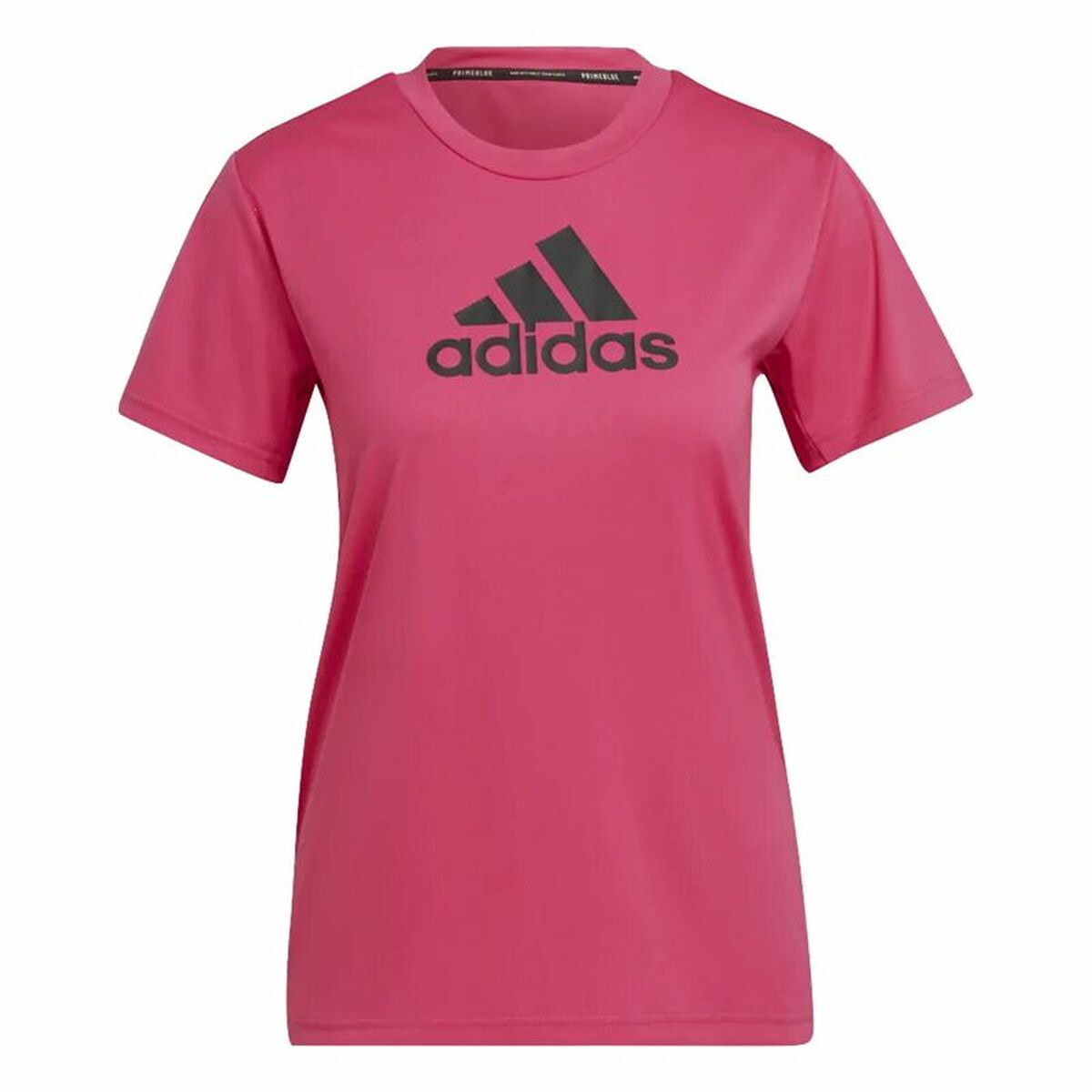 T-shirt med kortärm Dam Adidas Designed 2 Move Logo Fuchsia - 5