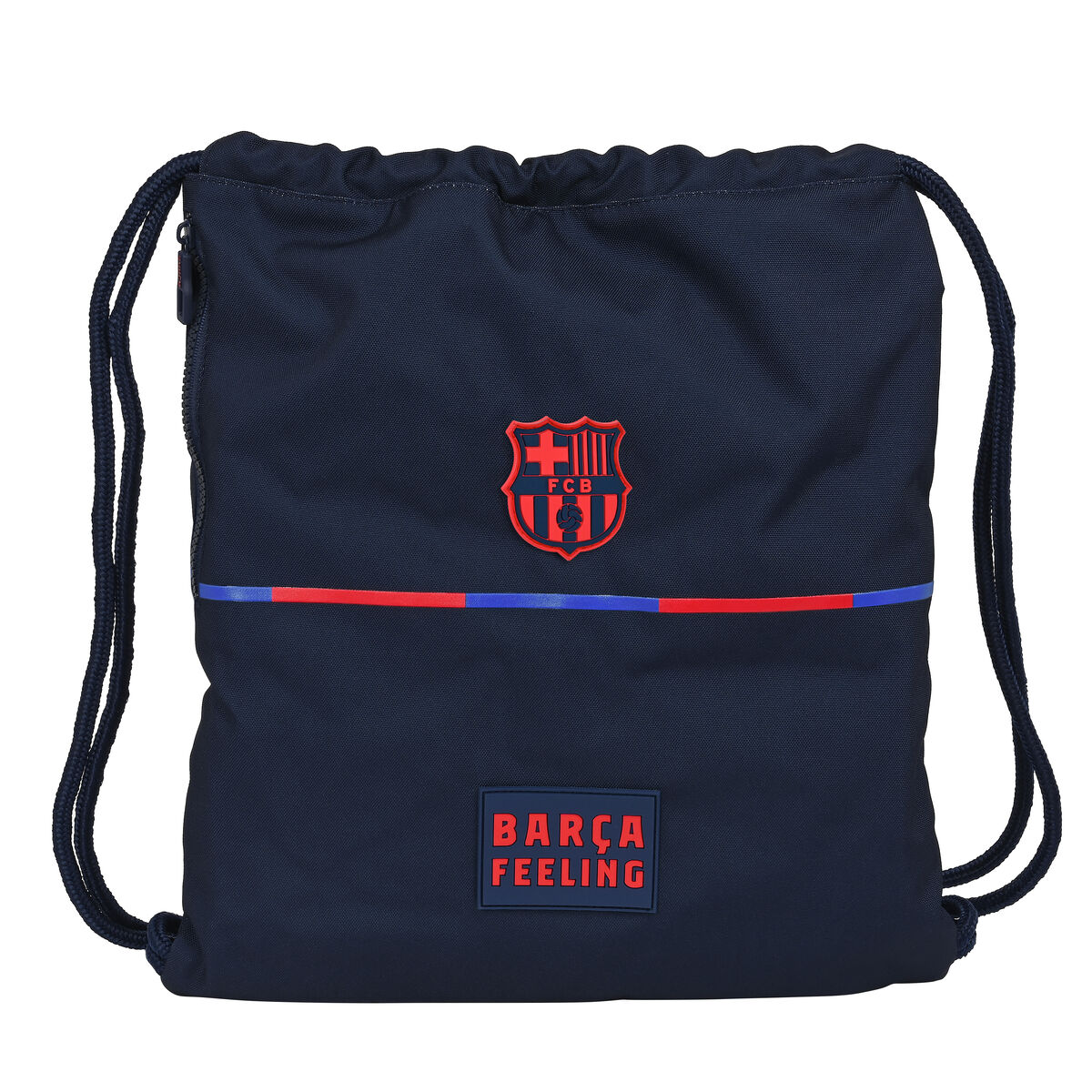 Skopåse med remmar F.C. Barcelona Marinblå 35 x 40 x 1 cm - 4