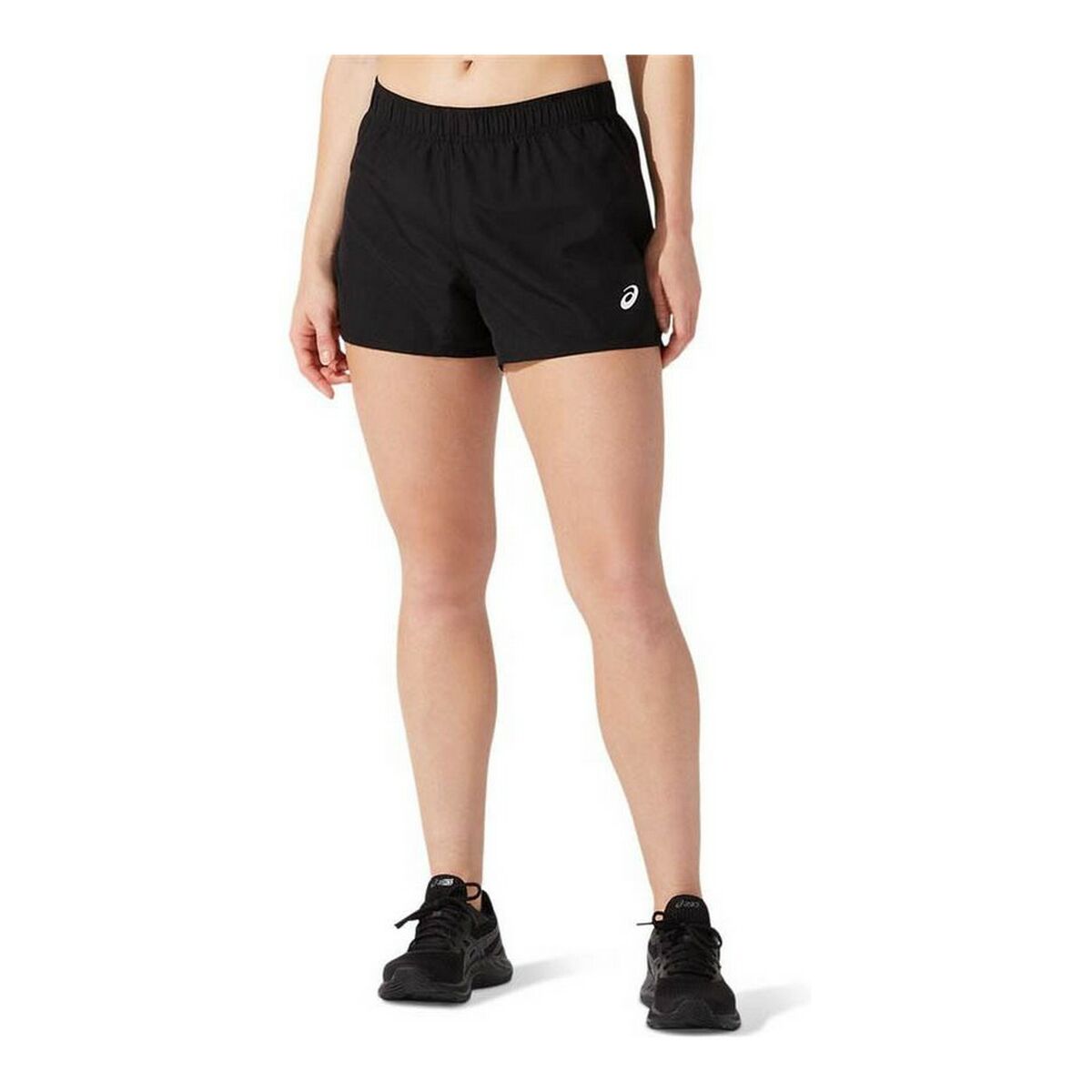Träningsshorts Asics 4IN Svart Kvinna