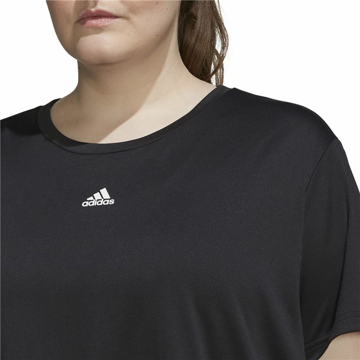 T-shirt med kortärm Dam Adidas AeroReady Studio Loose - 3