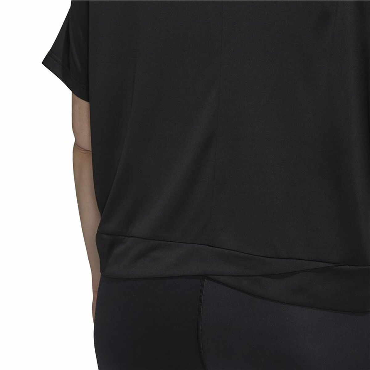 T-shirt med kortärm Dam Adidas AeroReady Studio Loose - 2