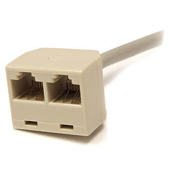 Nätkabel UTP Styv Kategori 6 Startech RJ45SPLITTER 0,33 m