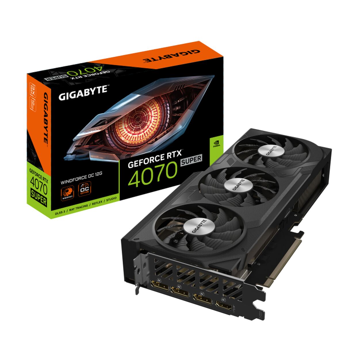 Grafikkort Gigabyte GEFORCE RTX 4070 12 GB RAM
