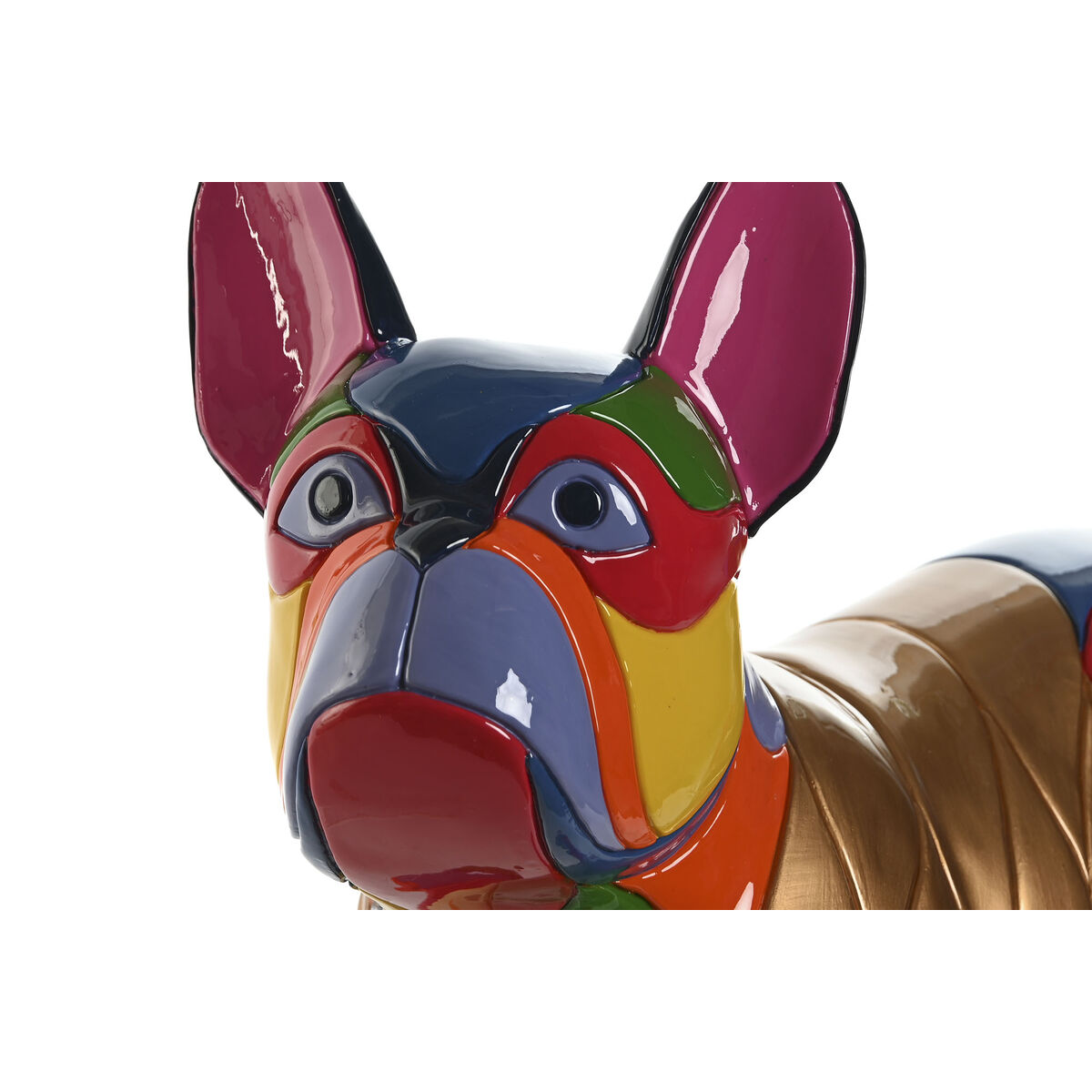 Prydnadsfigur Home ESPRIT Multicolour Hund 44 x 19 x 35,5 cm - 3