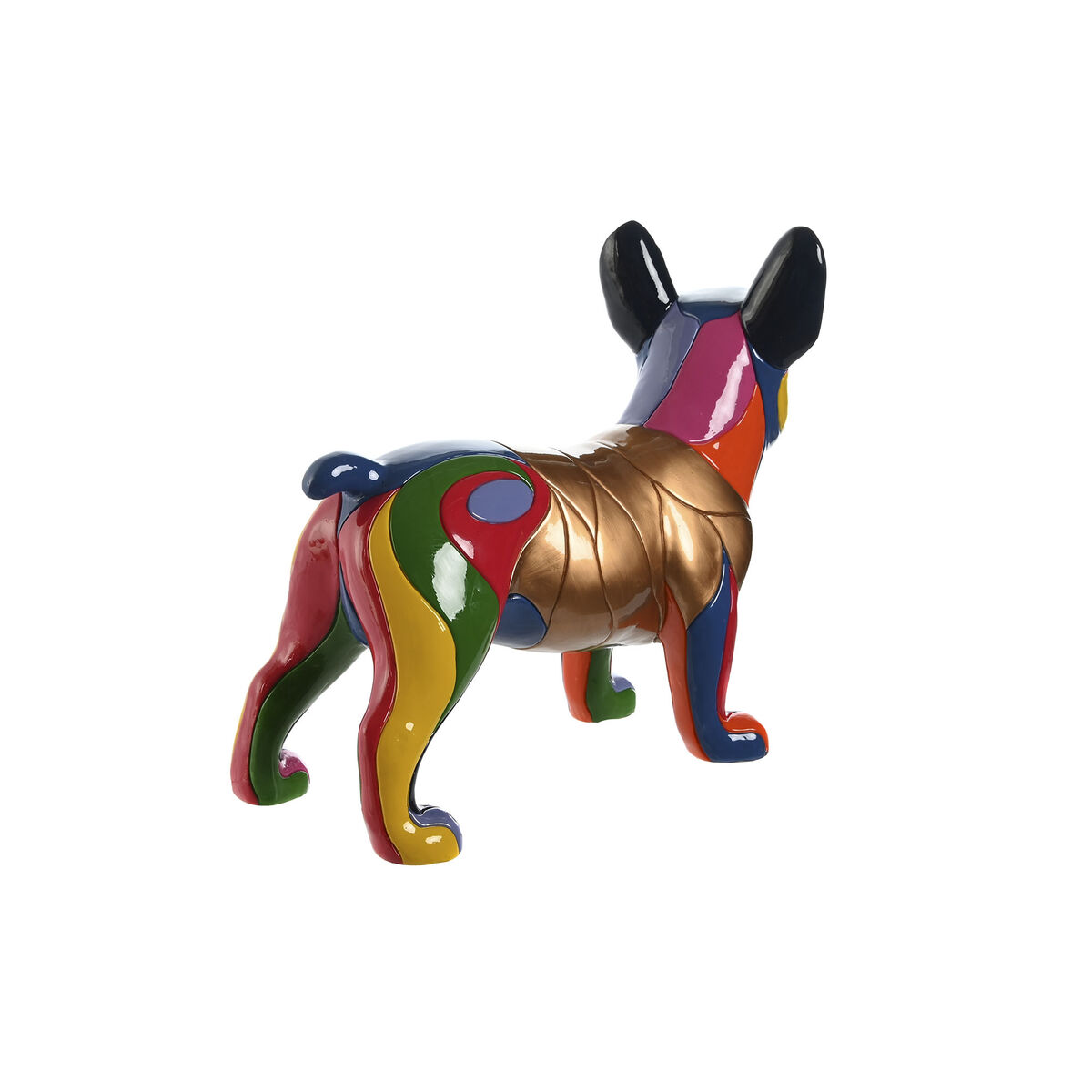 Prydnadsfigur Home ESPRIT Multicolour Hund 44 x 19 x 35,5 cm - 2