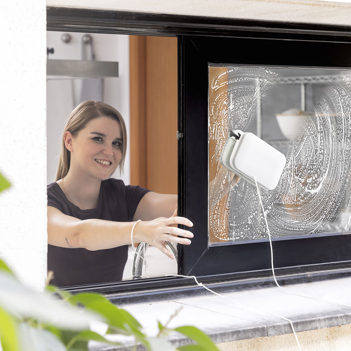 Magnetisk glasrengörare Klinduo InnovaGoods - 12