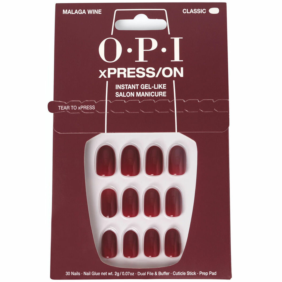 Lösnaglar Opi #Malaga Wine Malaga Wine 30 Delar