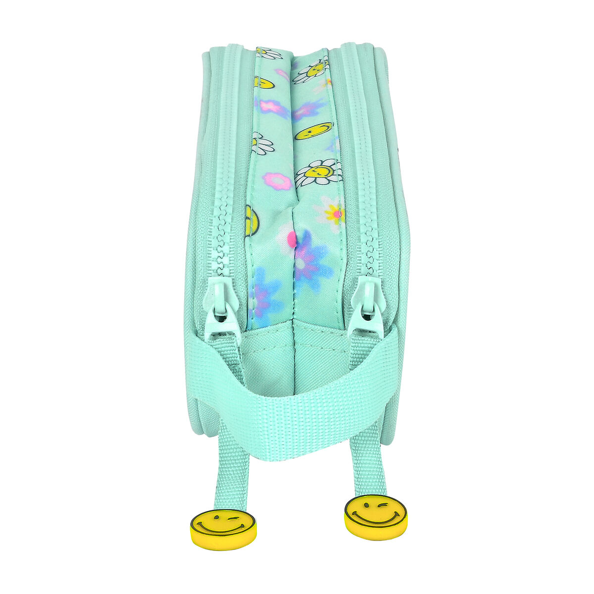 Dubbel bär-allt Smiley Summer fun Turkos (21 x 8 x 6 cm) - 6