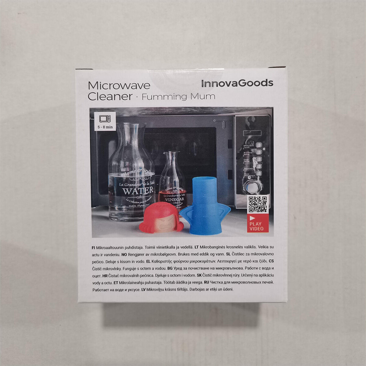 Rengöring av mikrovågsugn Fuming Mum InnovaGoods - 12