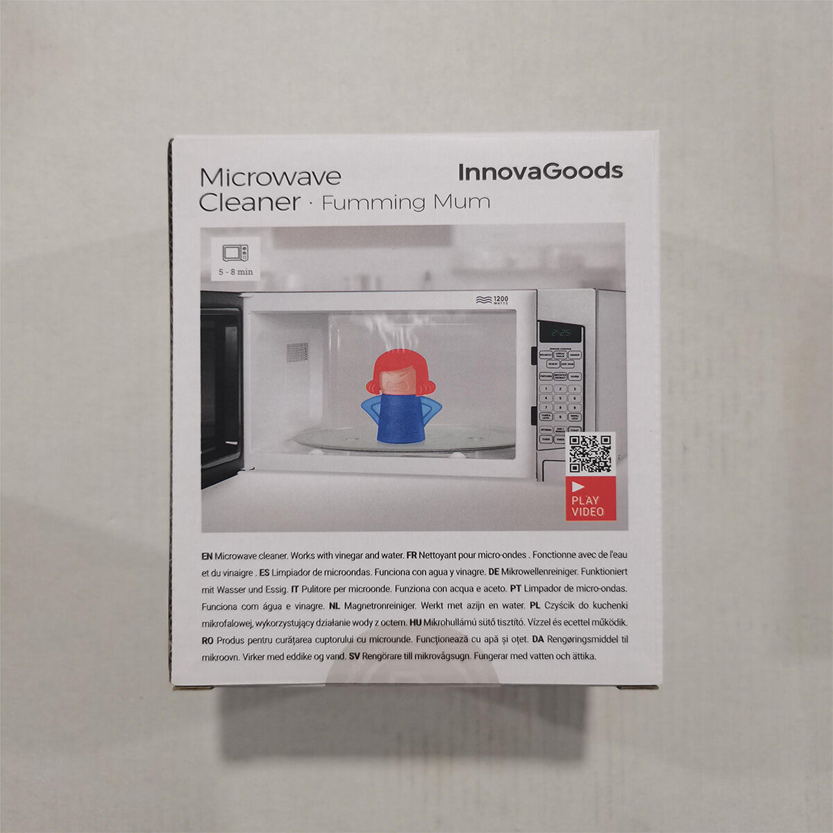 Rengöring av mikrovågsugn Fuming Mum InnovaGoods - 11