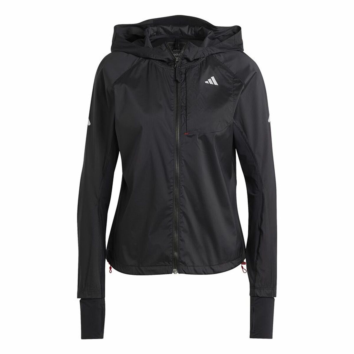 Träningsjacka Adidas Fast Svart