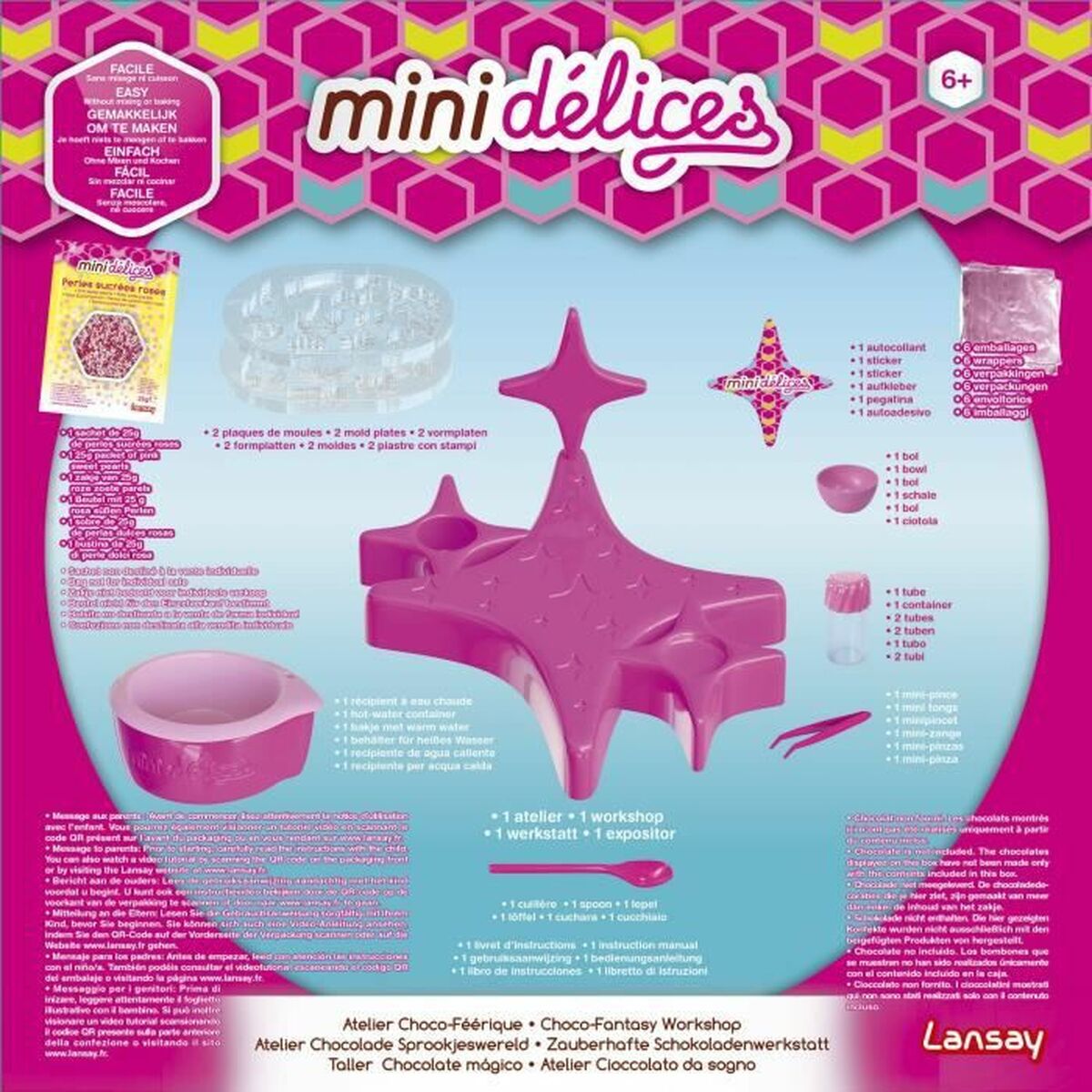 Craft Game Lansay Mini Délices - Chocolate-Fairy Workshop Bageri - 3