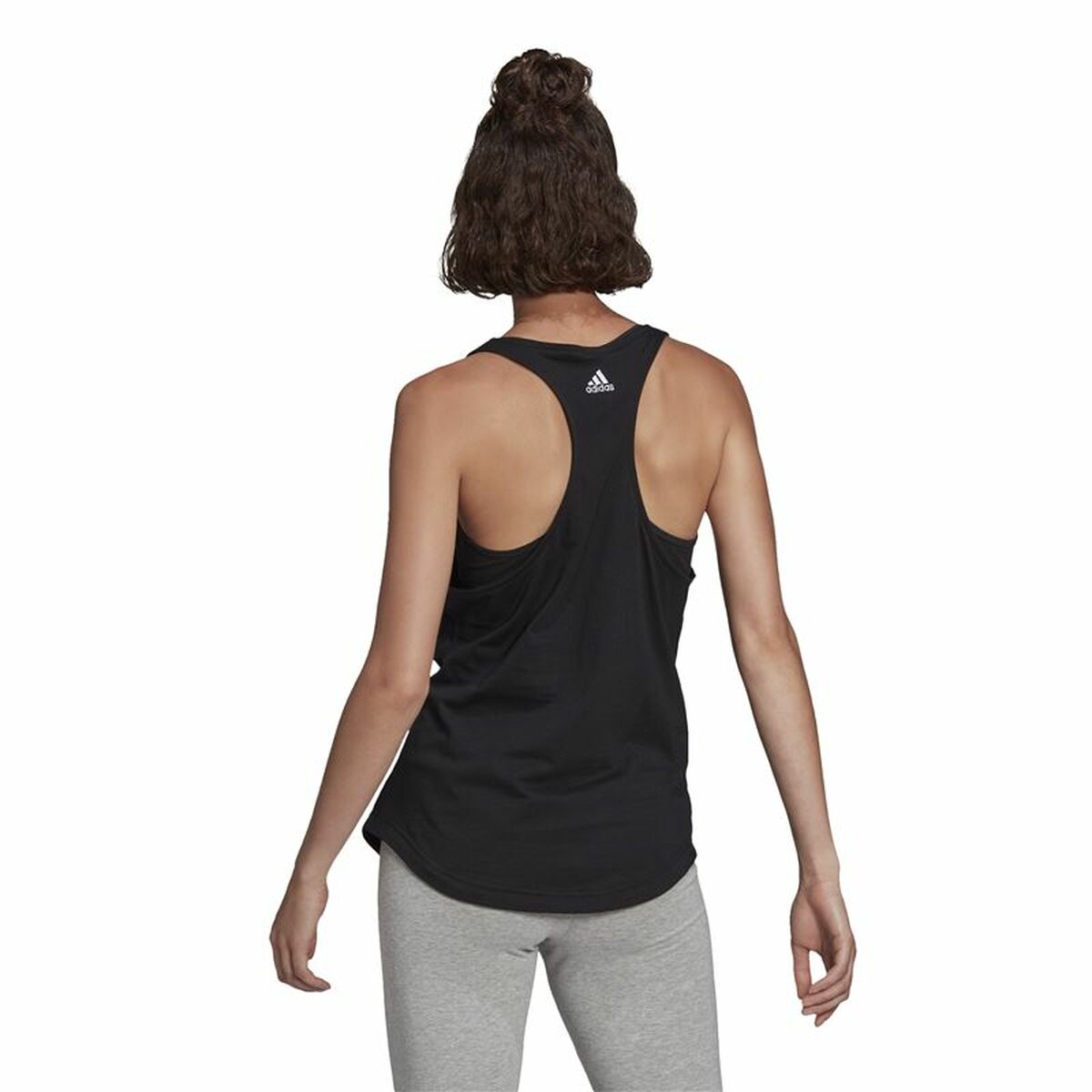 T-shirt med kortärm Herr Adidas Svart - 3