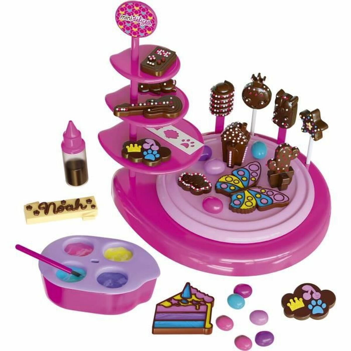 Craft Game Lansay Mini Délices - 10 In 1 Chocolate Workshop  Bageri - 7