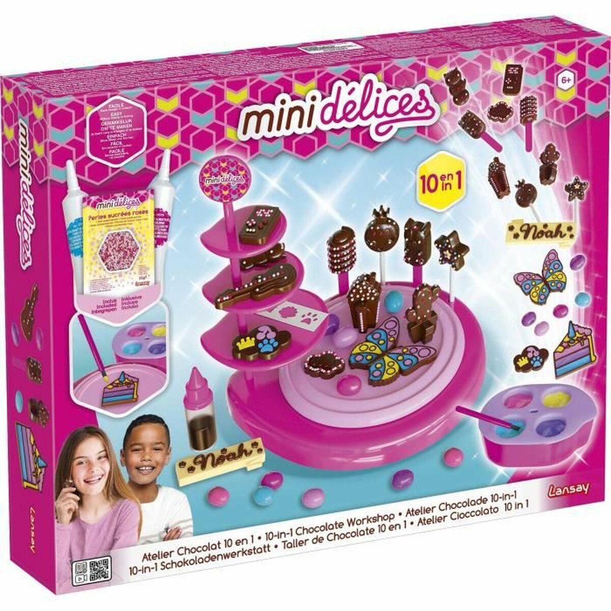 Craft Game Lansay Mini Délices - 10 In 1 Chocolate Workshop  Bageri