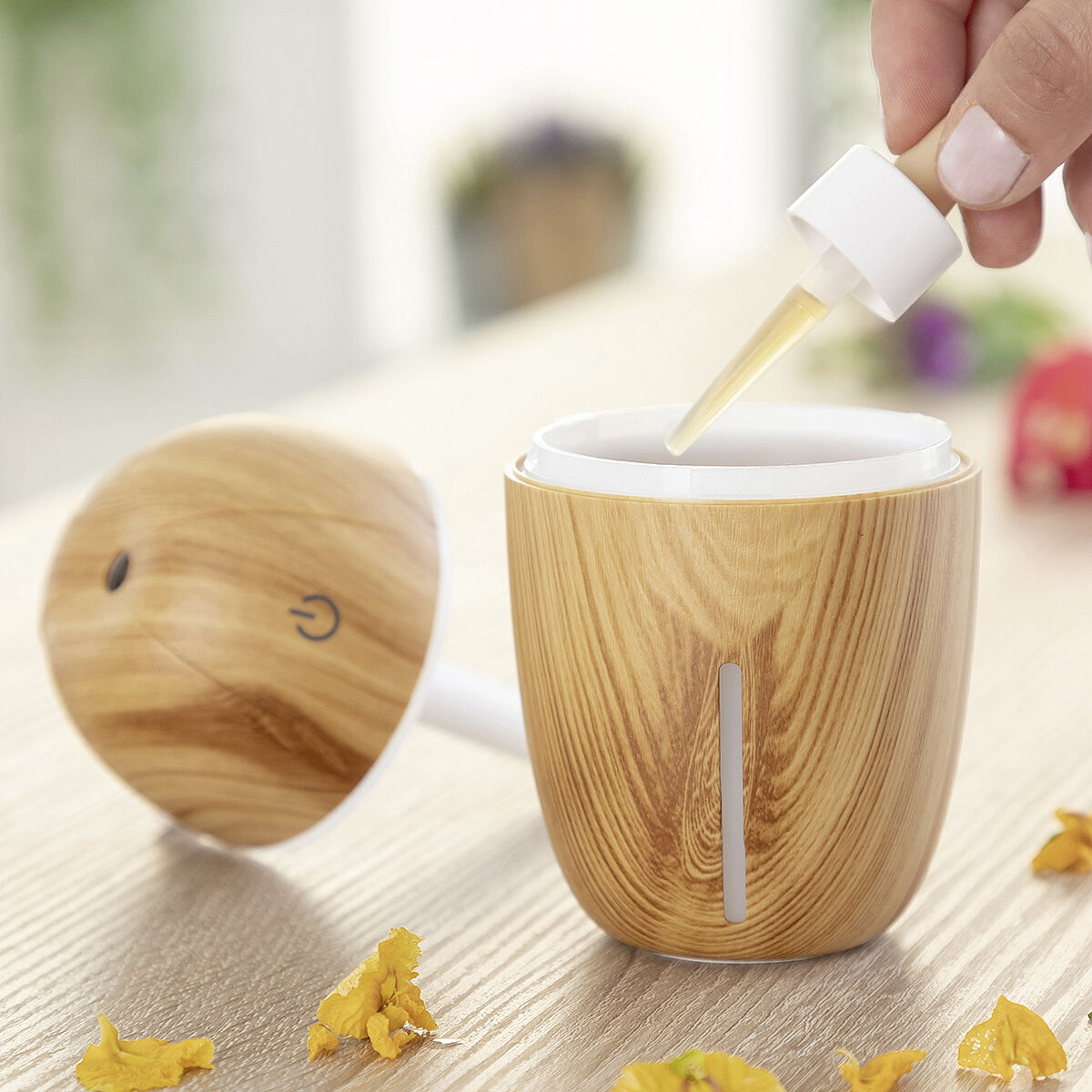 Miniluftfuktare och doftspridare Honey Pine InnovaGoods - 6