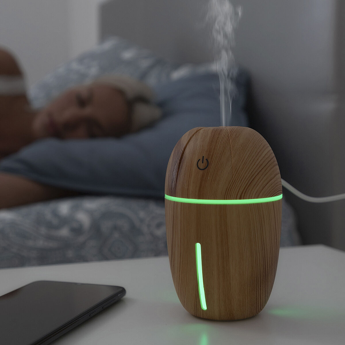 Miniluftfuktare och doftspridare Honey Pine InnovaGoods - 7