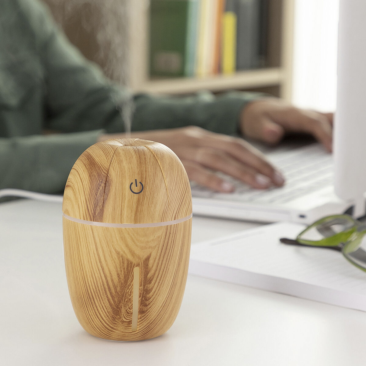 Miniluftfuktare och doftspridare Honey Pine InnovaGoods - 3
