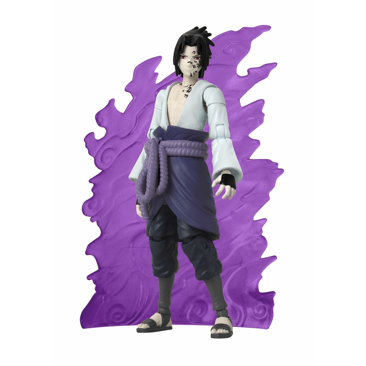 Actionfigurer Naruto Shippuden Bandai Anime Heroes Beyond: Sasuke Uchiha 17 cm - 7
