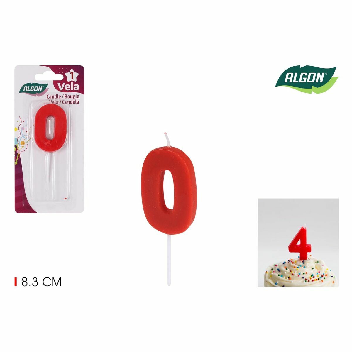 Set med levande ljus Algon (36 antal) - 11