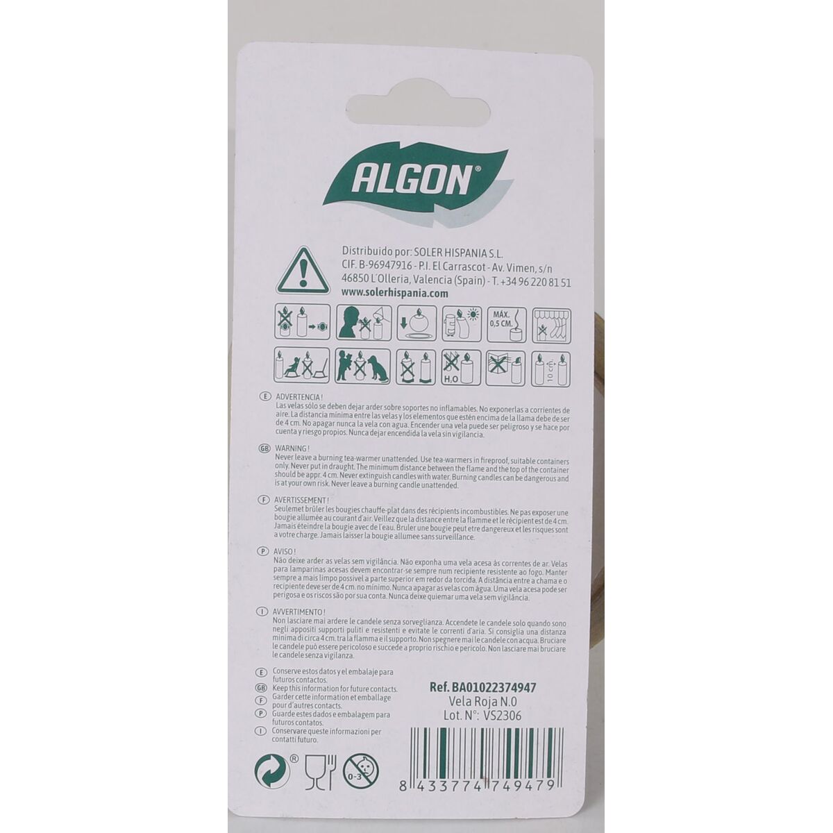 Set med levande ljus Algon (36 antal) - 13