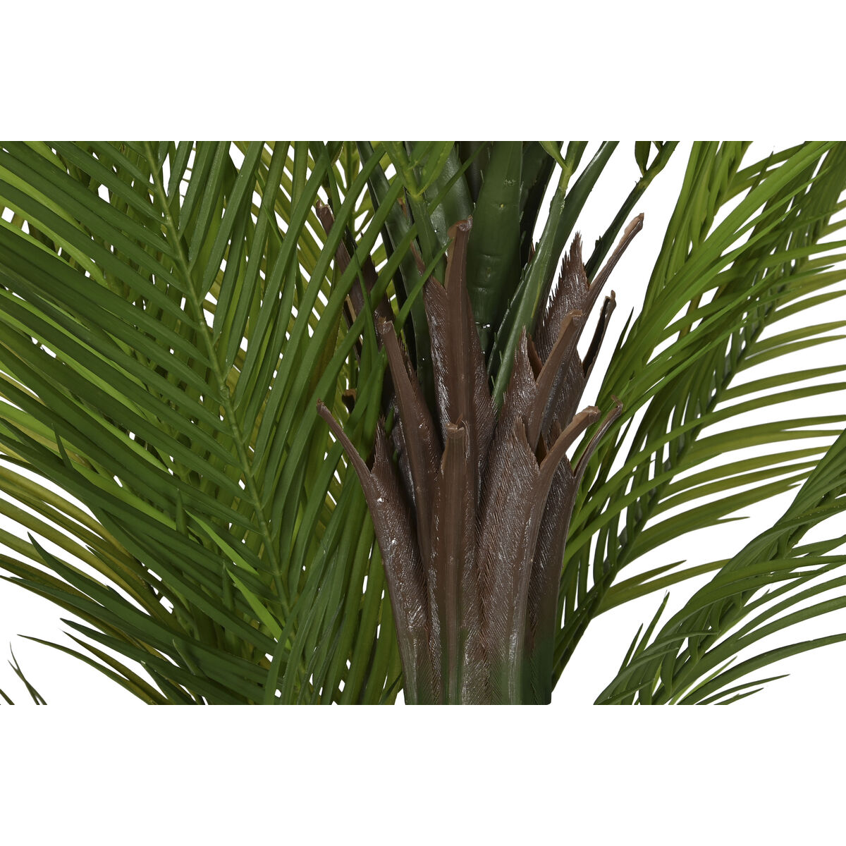 Dekorativ växt Home ESPRIT Polyetylen Cement Palmträd 100 x 100 x 235 cm - 4