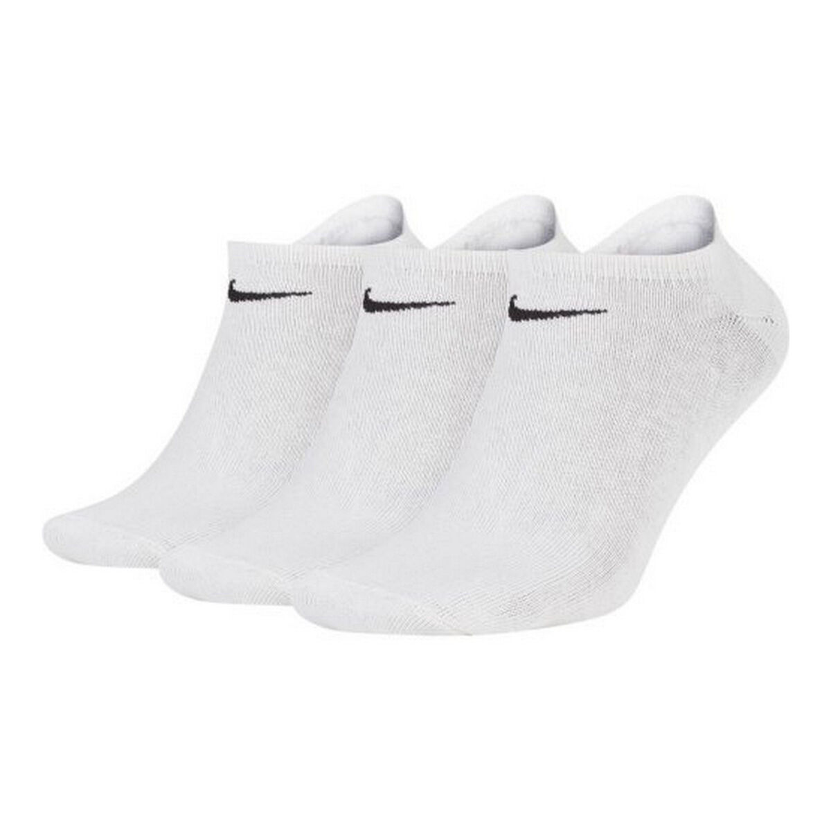 Sportstrumpor Nike SX2554-101 Svart Vit/Svart - 3