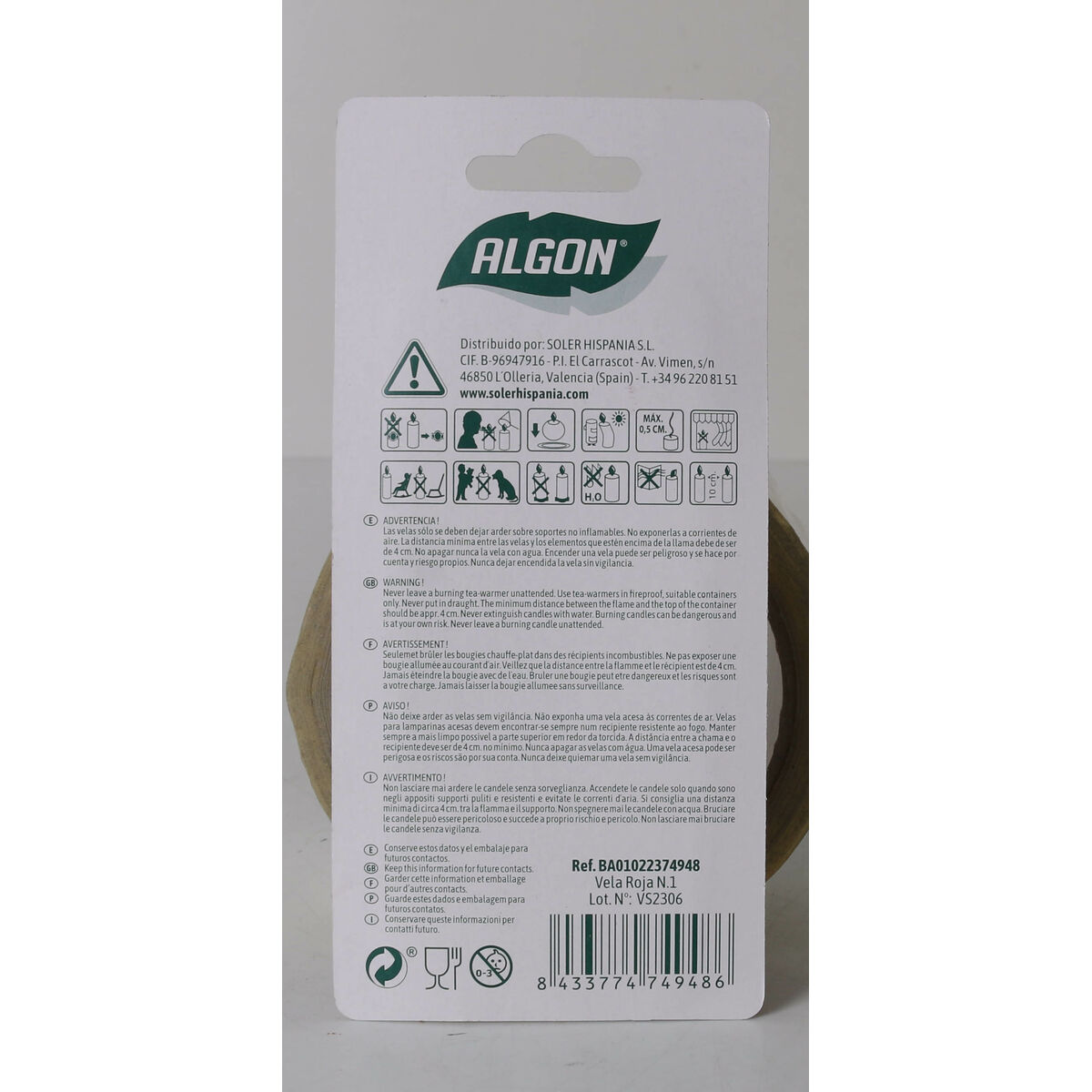 Set med levande ljus Algon (36 antal) - 13