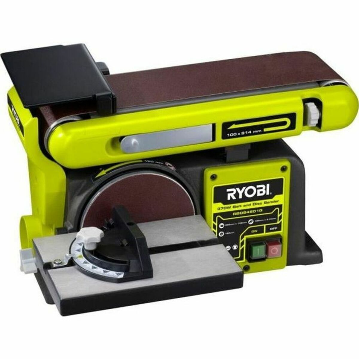 Kombinerad band- och skivslipare Ryobi 5133002858 350 W