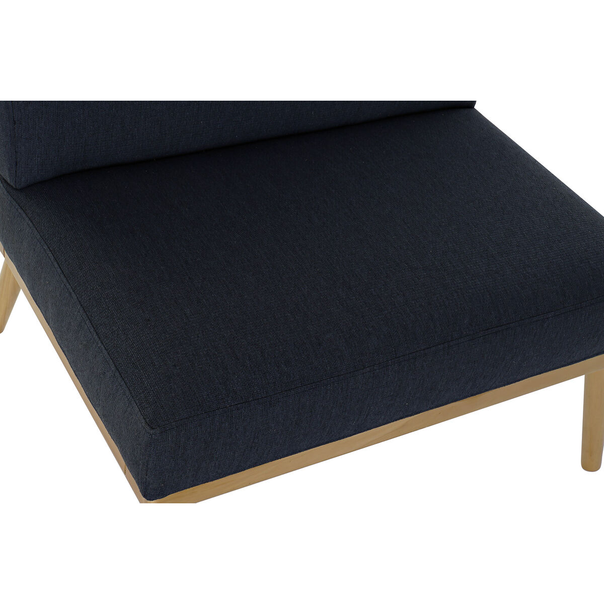 Fåtölj DKD Home Decor Blå Marinblå Furu 80 x 66 x 72 cm - 2